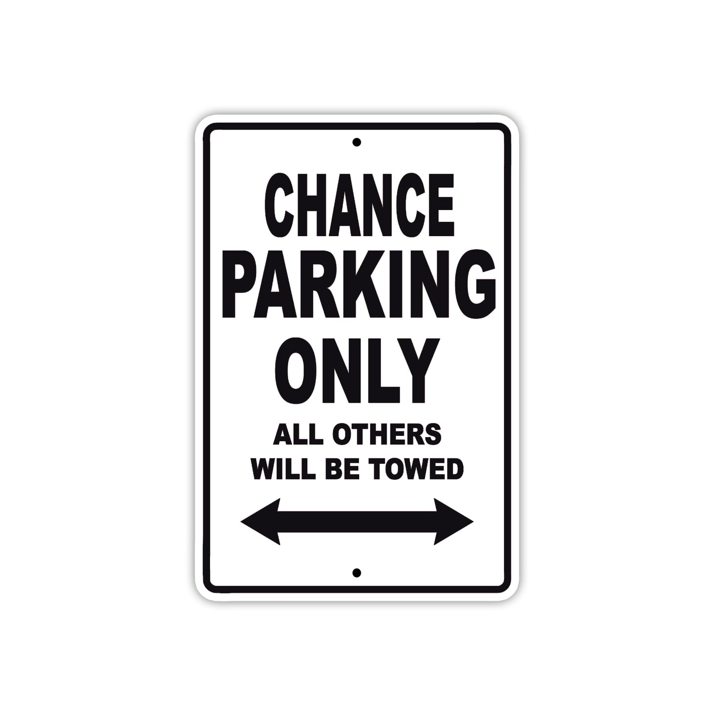 Chance Boats Parking Only All Others Will Be Towed Sea Ocean Beach Lake Boat Aluminum Metal Sign Plate