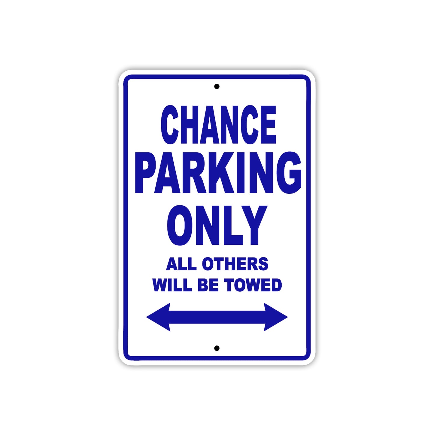 Chance Boats Parking Only All Others Will Be Towed Sea Ocean Beach Lake Boat Aluminum Metal Sign Plate