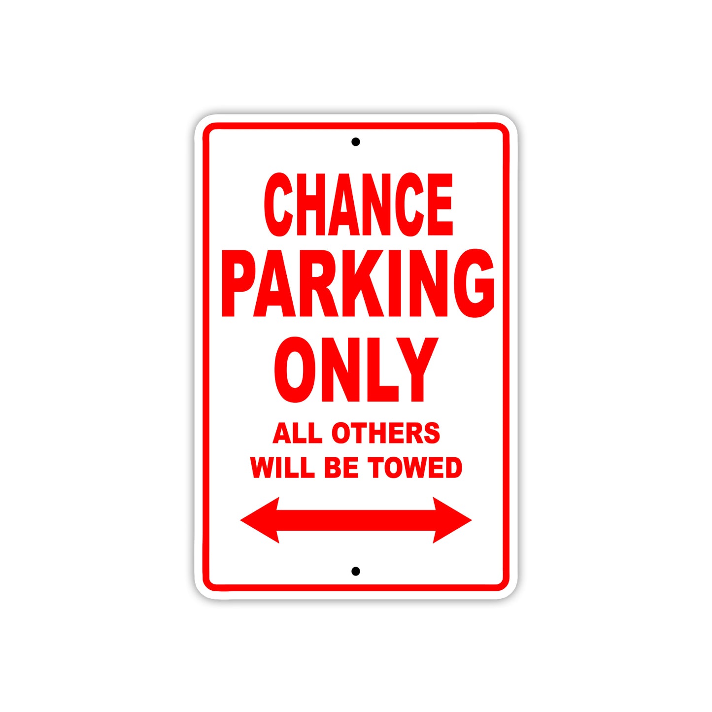 Chance Boats Parking Only All Others Will Be Towed Sea Ocean Beach Lake Boat Aluminum Metal Sign Plate