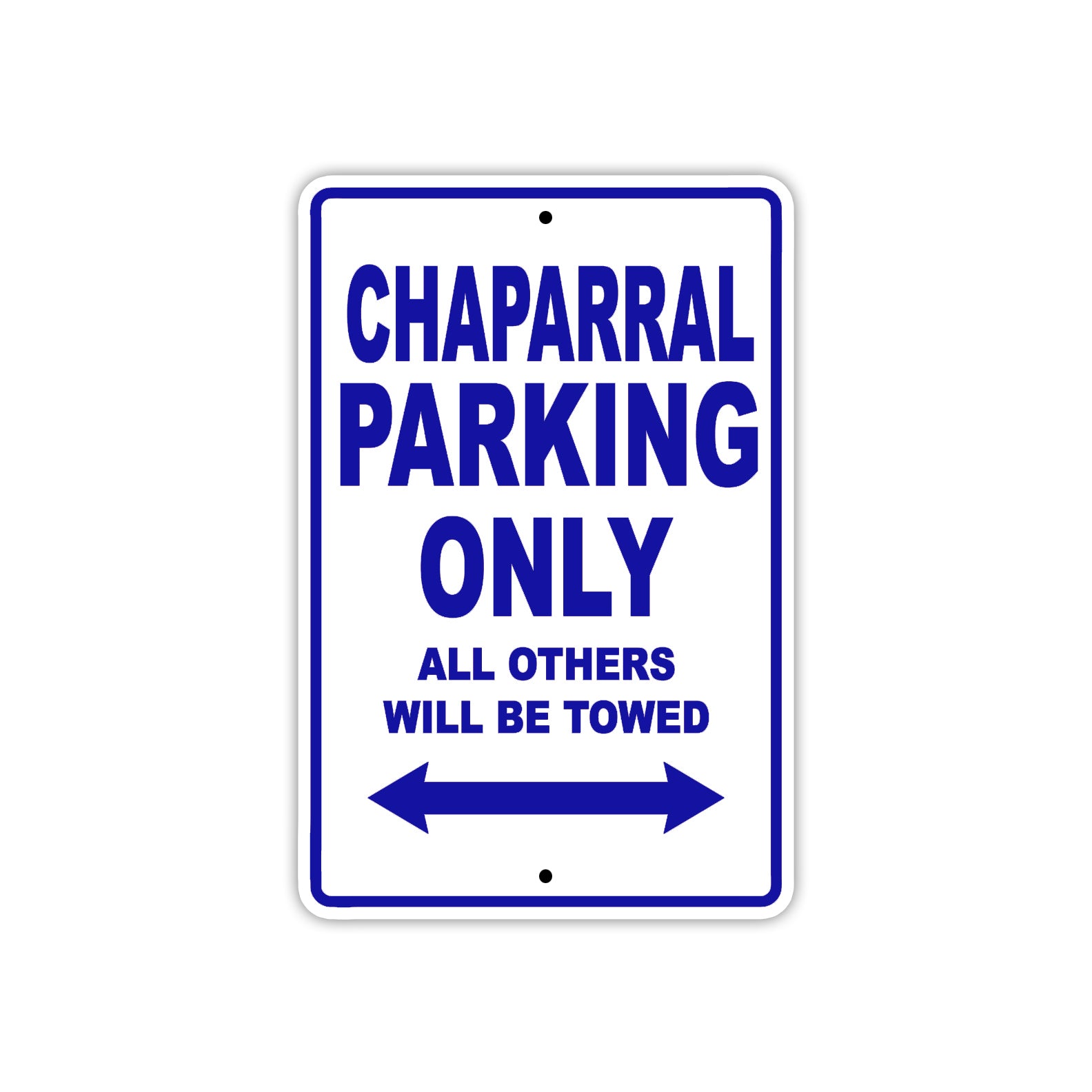 Chaparral Boats Parking Only All Others Will Be Towed Sea Ocean Beach Lake Boat Aluminum Metal Sign Plate