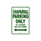 Chaparral Boats Parking Only All Others Will Be Towed Sea Ocean Beach Lake Boat Aluminum Metal Sign Plate