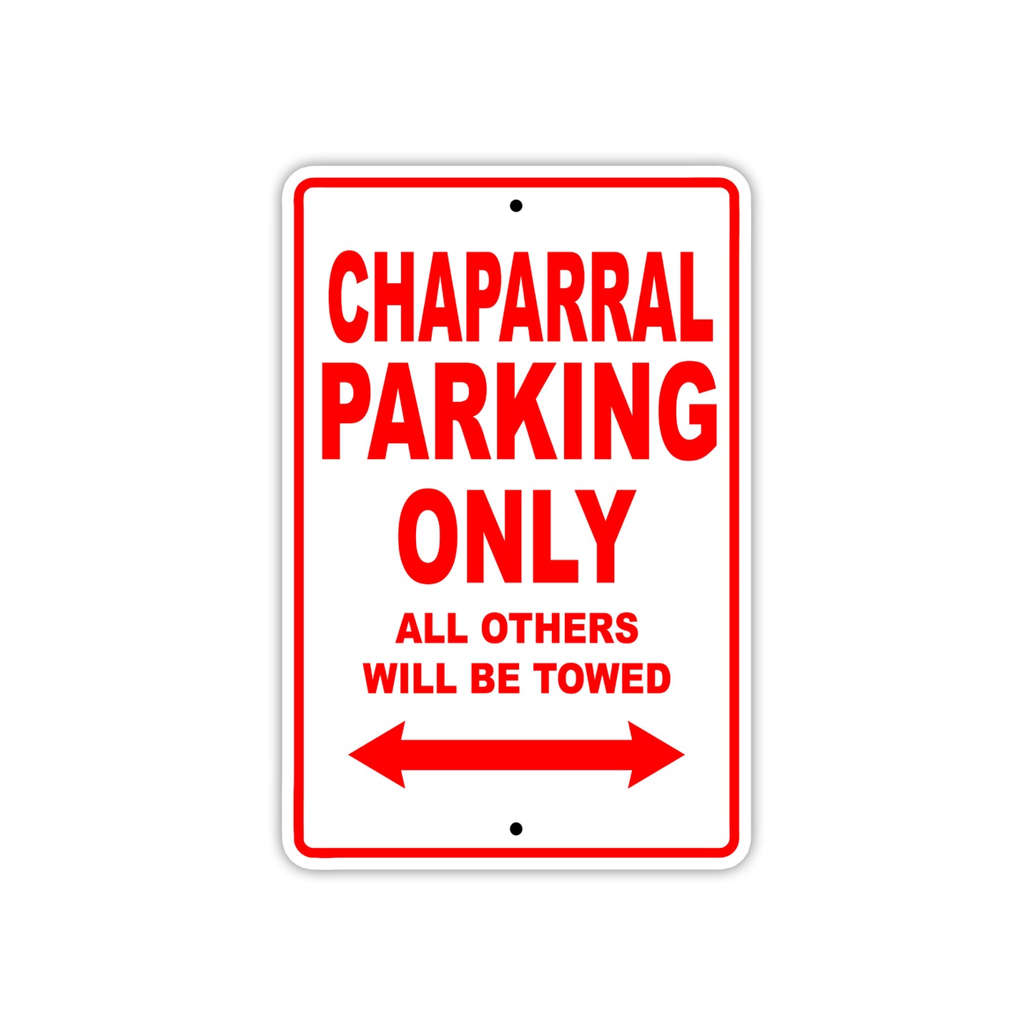Chaparral Boats Parking Only All Others Will Be Towed Sea Ocean Beach Lake Boat Aluminum Metal Sign Plate