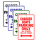 Charger Boats Boats Parking Only All Others Will Be Towed Sea Ocean Beach Lake Boat Aluminum Metal Sign Plate