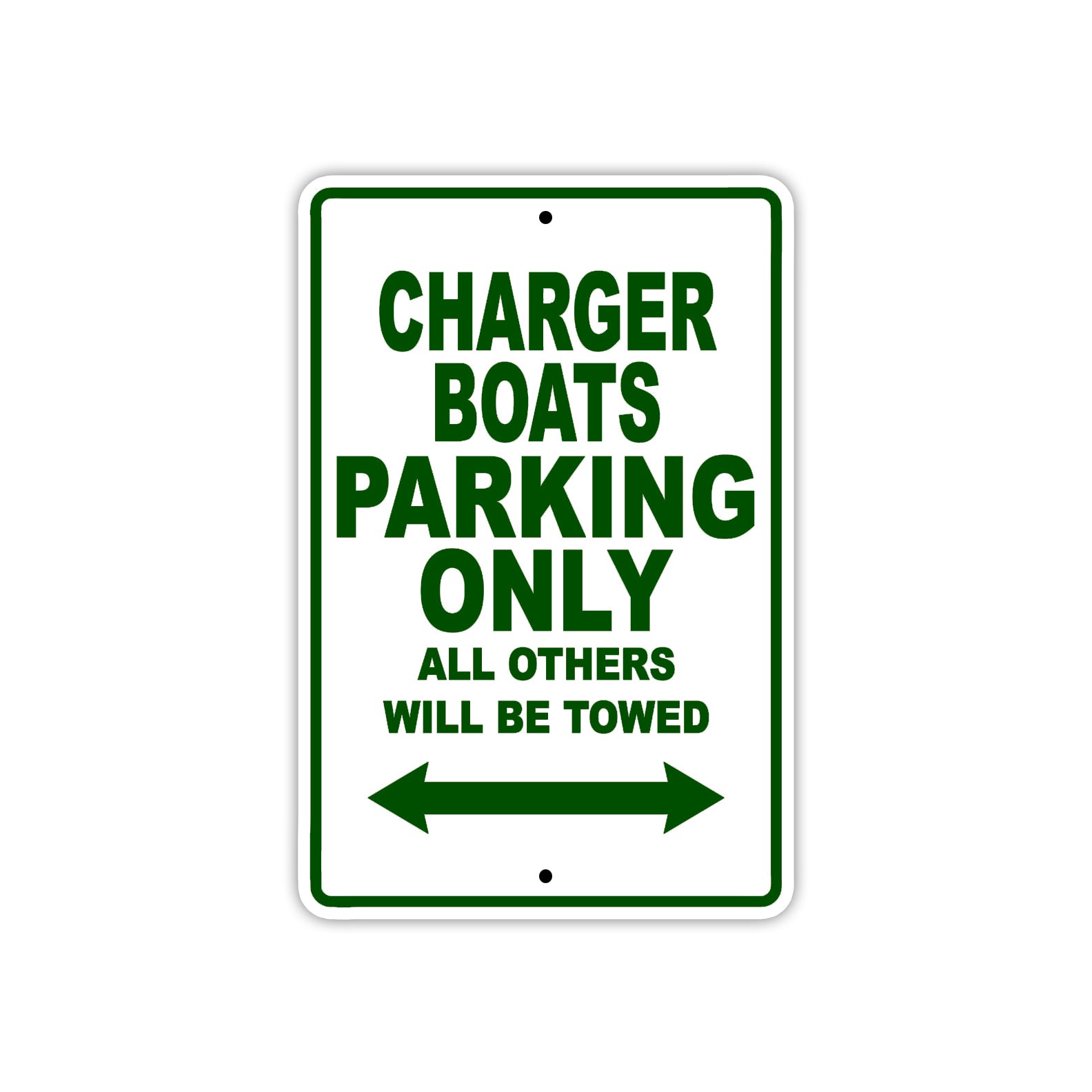 Charger Boats Boats Parking Only All Others Will Be Towed Sea Ocean Beach Lake Boat Aluminum Metal Sign Plate