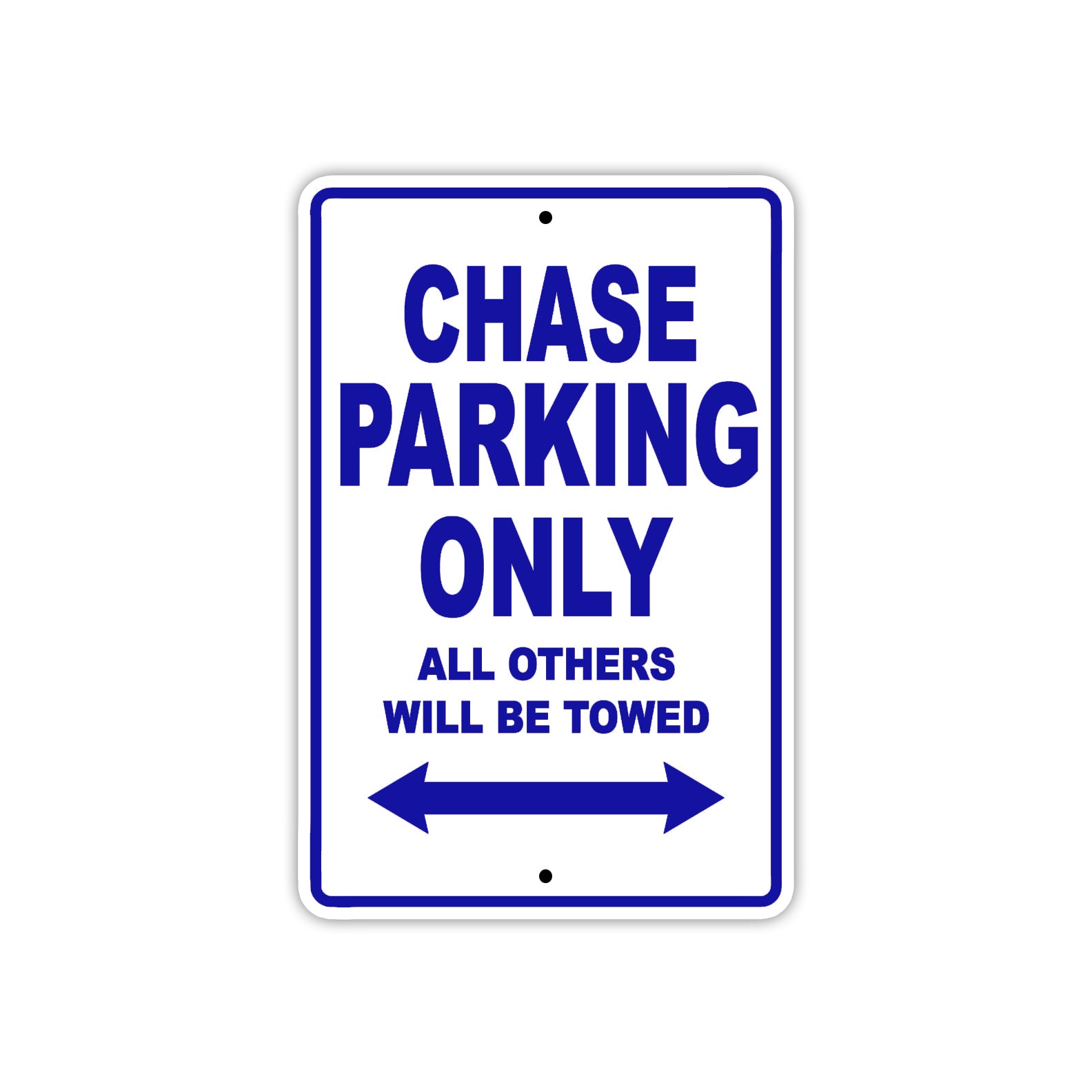 Chase Boats Parking Only All Others Will Be Towed Sea Ocean Beach Lake Boat Aluminum Metal Sign Plate