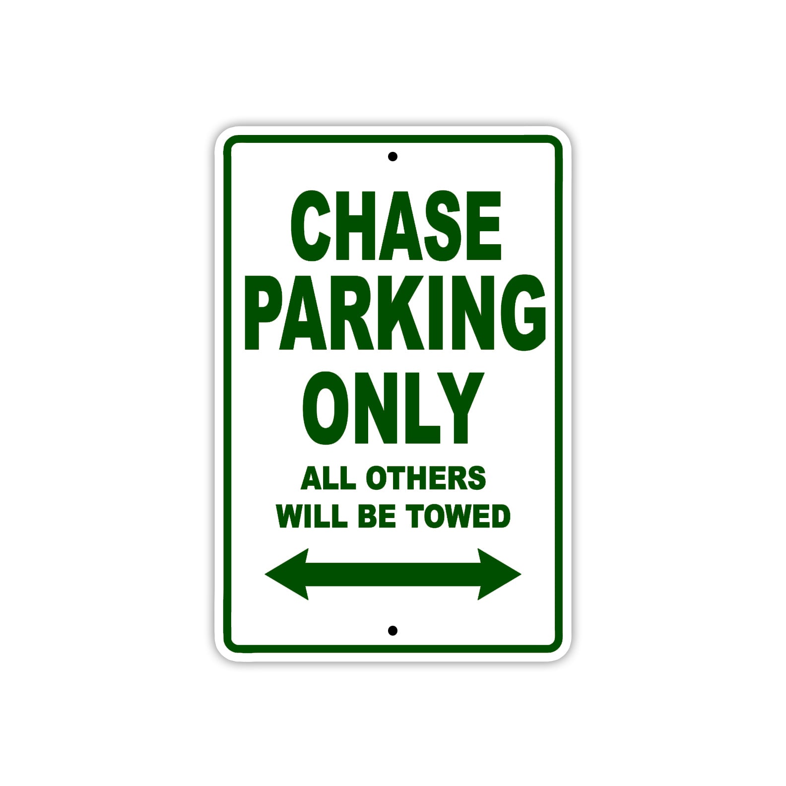 Chase Boats Parking Only All Others Will Be Towed Sea Ocean Beach Lake Boat Aluminum Metal Sign Plate