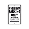 Chen Hwa Boats Parking Only All Others Will Be Towed Sea Ocean Beach Lake Boat Aluminum Metal Sign Plate