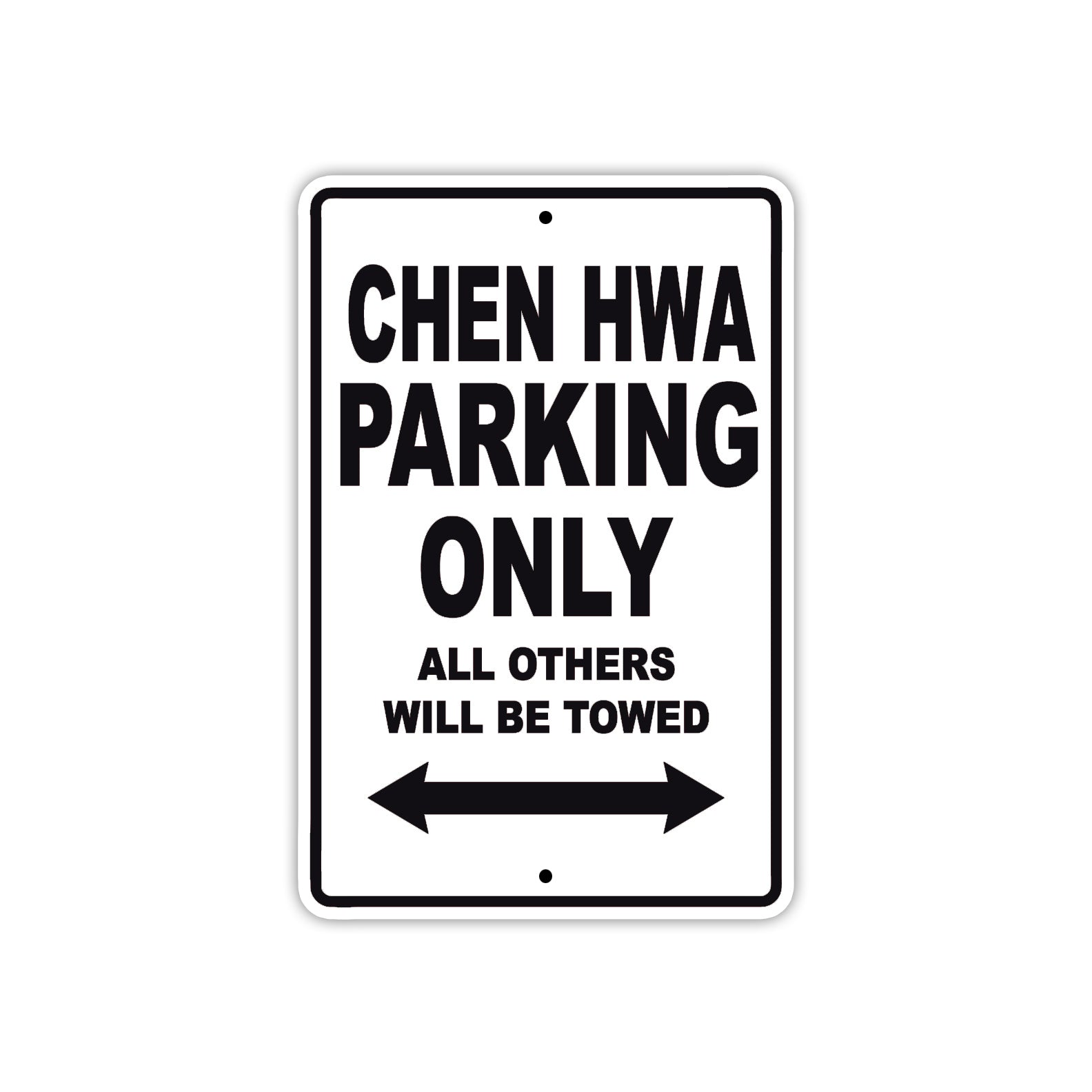 Chen Hwa Boats Parking Only All Others Will Be Towed Sea Ocean Beach Lake Boat Aluminum Metal Sign Plate
