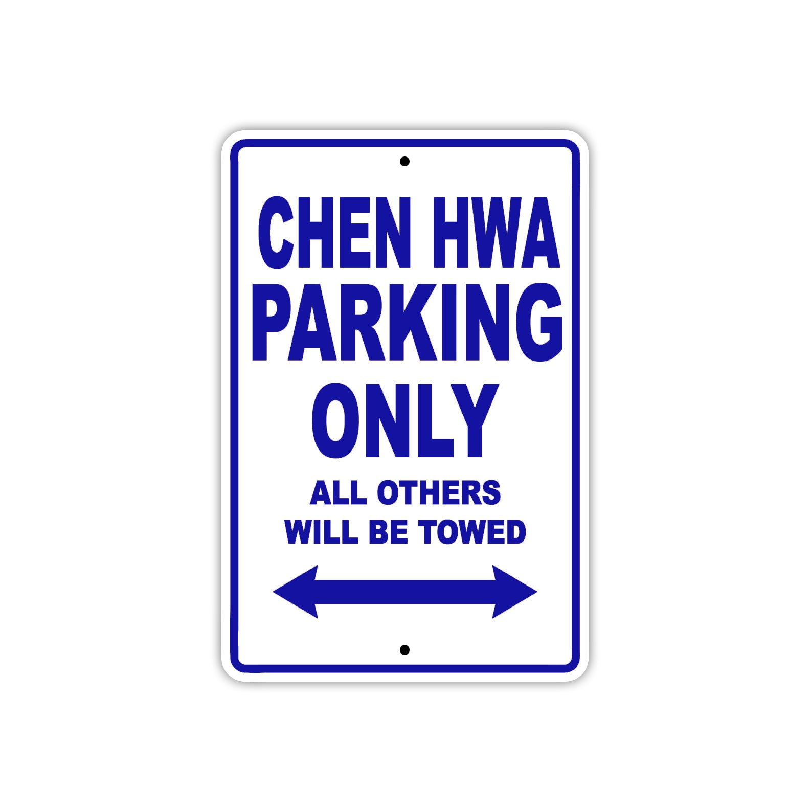 Chen Hwa Boats Parking Only All Others Will Be Towed Sea Ocean Beach Lake Boat Aluminum Metal Sign Plate
