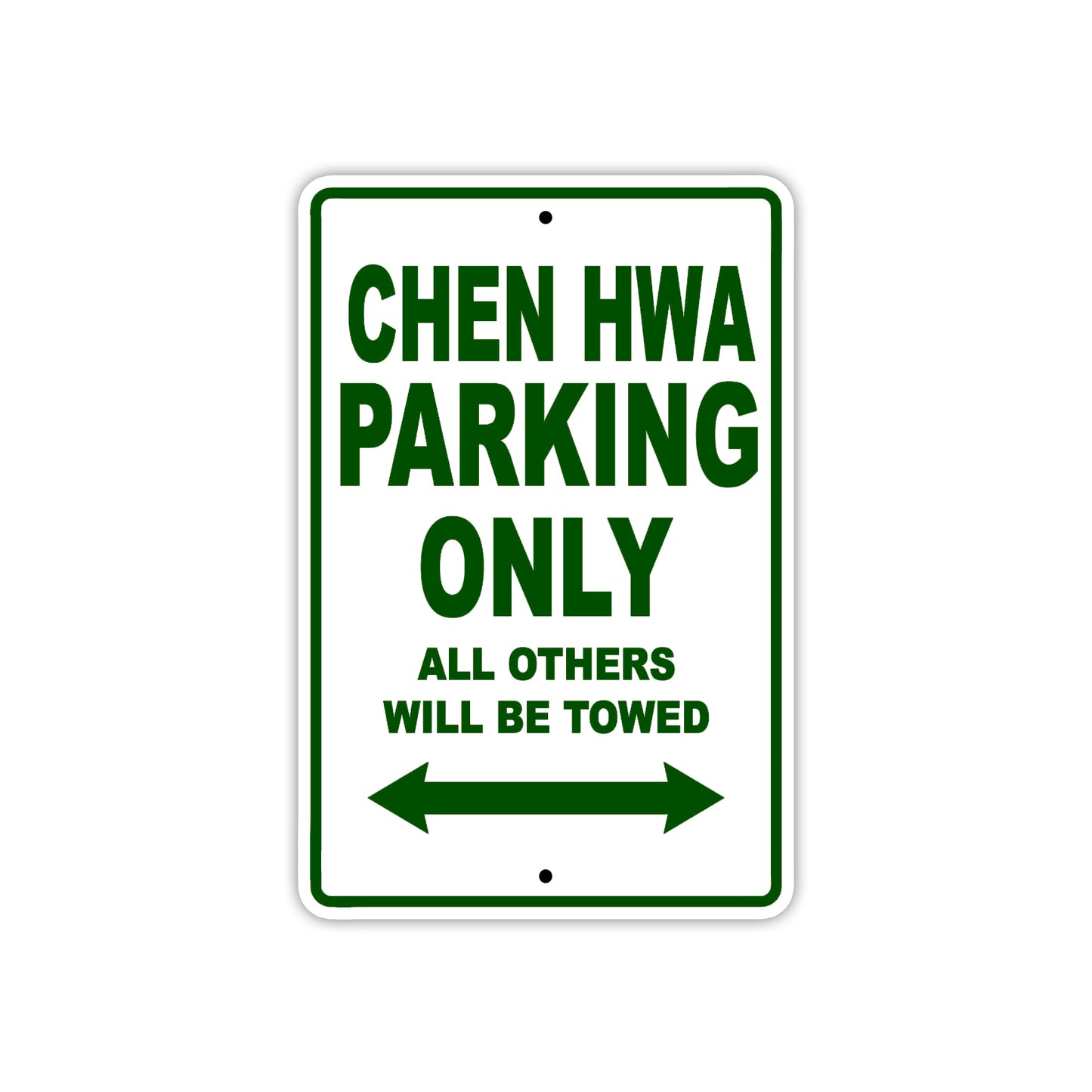 Chen Hwa Boats Parking Only All Others Will Be Towed Sea Ocean Beach Lake Boat Aluminum Metal Sign Plate