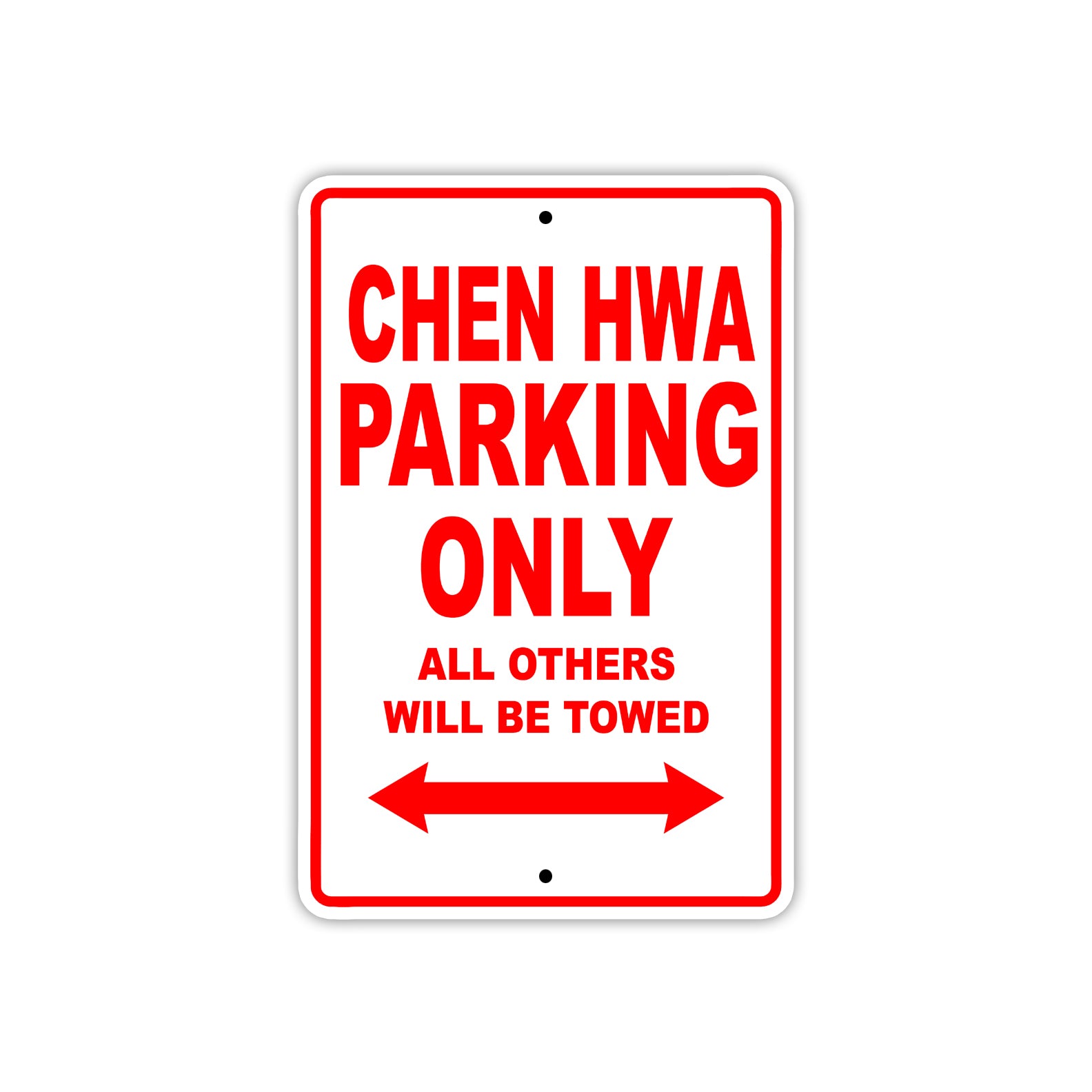 Chen Hwa Boats Parking Only All Others Will Be Towed Sea Ocean Beach Lake Boat Aluminum Metal Sign Plate