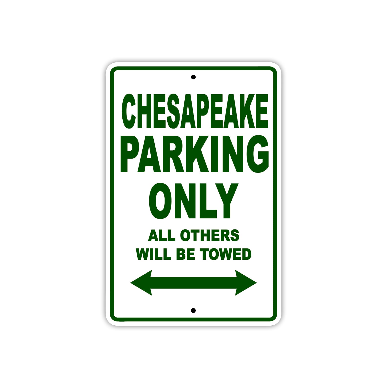 Chesapeake Boats Parking Only All Others Will Be Towed Sea Ocean Beach Lake Boat Aluminum Metal Sign Plate