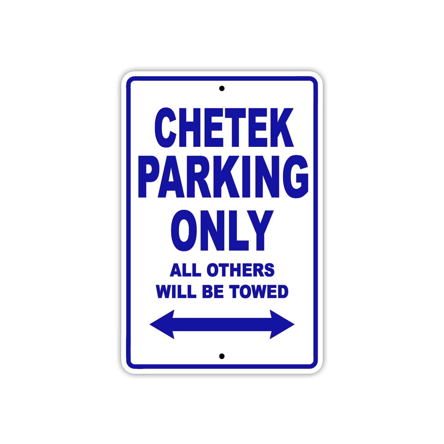 Chetek Boats Parking Only All Others Will Be Towed Sea Ocean Beach Lake Boat Aluminum Metal Sign Plate