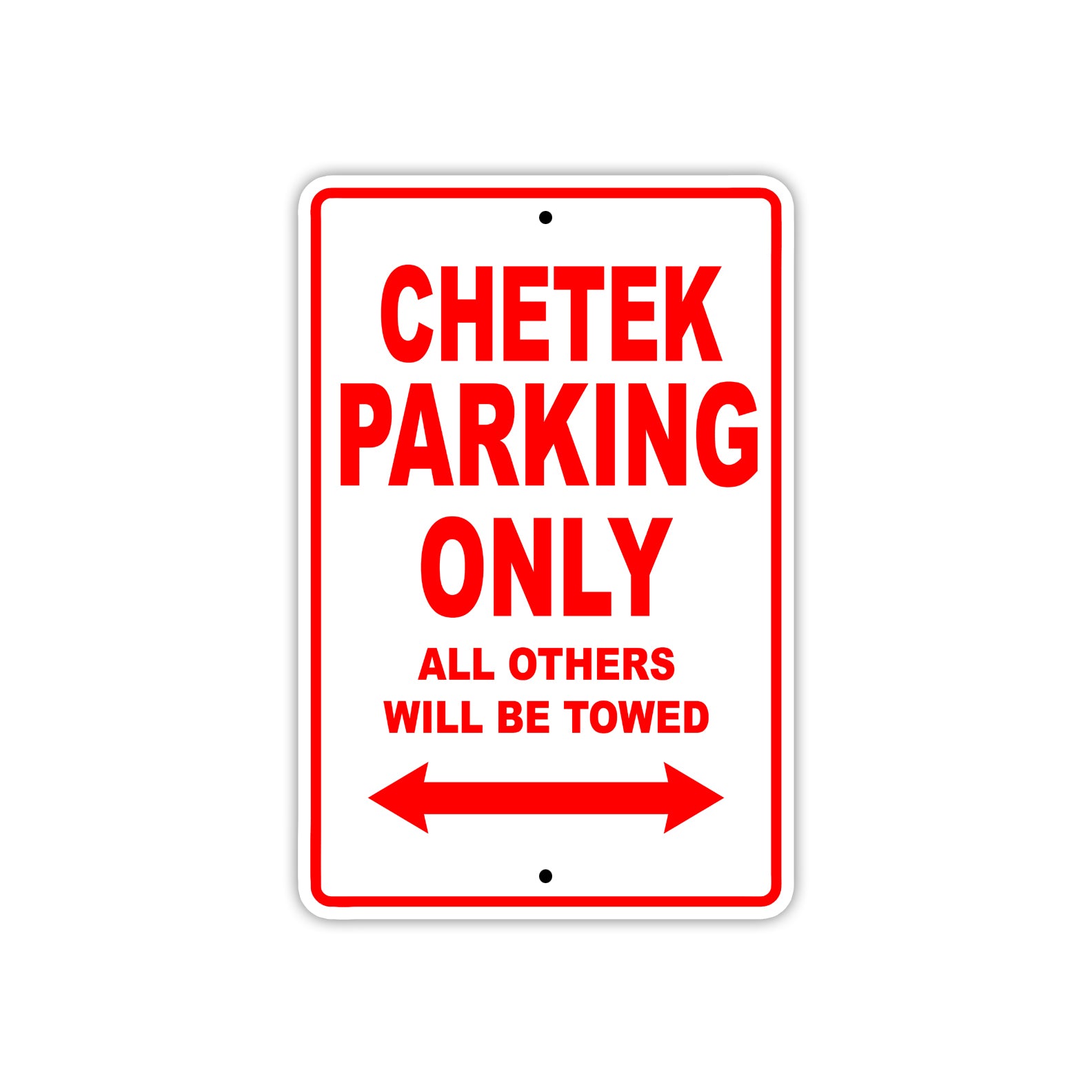 Chetek Boats Parking Only All Others Will Be Towed Sea Ocean Beach Lake Boat Aluminum Metal Sign Plate