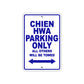 Chien Hwa Boats Parking Only All Others Will Be Towed Sea Ocean Beach Lake Boat Aluminum Metal Sign Plate