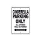 Cinderella Boats Parking Only All Others Will Be Towed Sea Ocean Beach Lake Boat Aluminum Metal Sign Plate