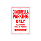 Cinderella Boats Parking Only All Others Will Be Towed Sea Ocean Beach Lake Boat Aluminum Metal Sign Plate