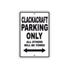 Clackacraft Boats Parking Only All Others Will Be Towed Sea Ocean Beach Lake Boat Aluminum Metal Sign Plate