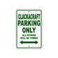 Clackacraft Boats Parking Only All Others Will Be Towed Sea Ocean Beach Lake Boat Aluminum Metal Sign Plate