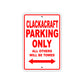 Clackacraft Boats Parking Only All Others Will Be Towed Sea Ocean Beach Lake Boat Aluminum Metal Sign Plate
