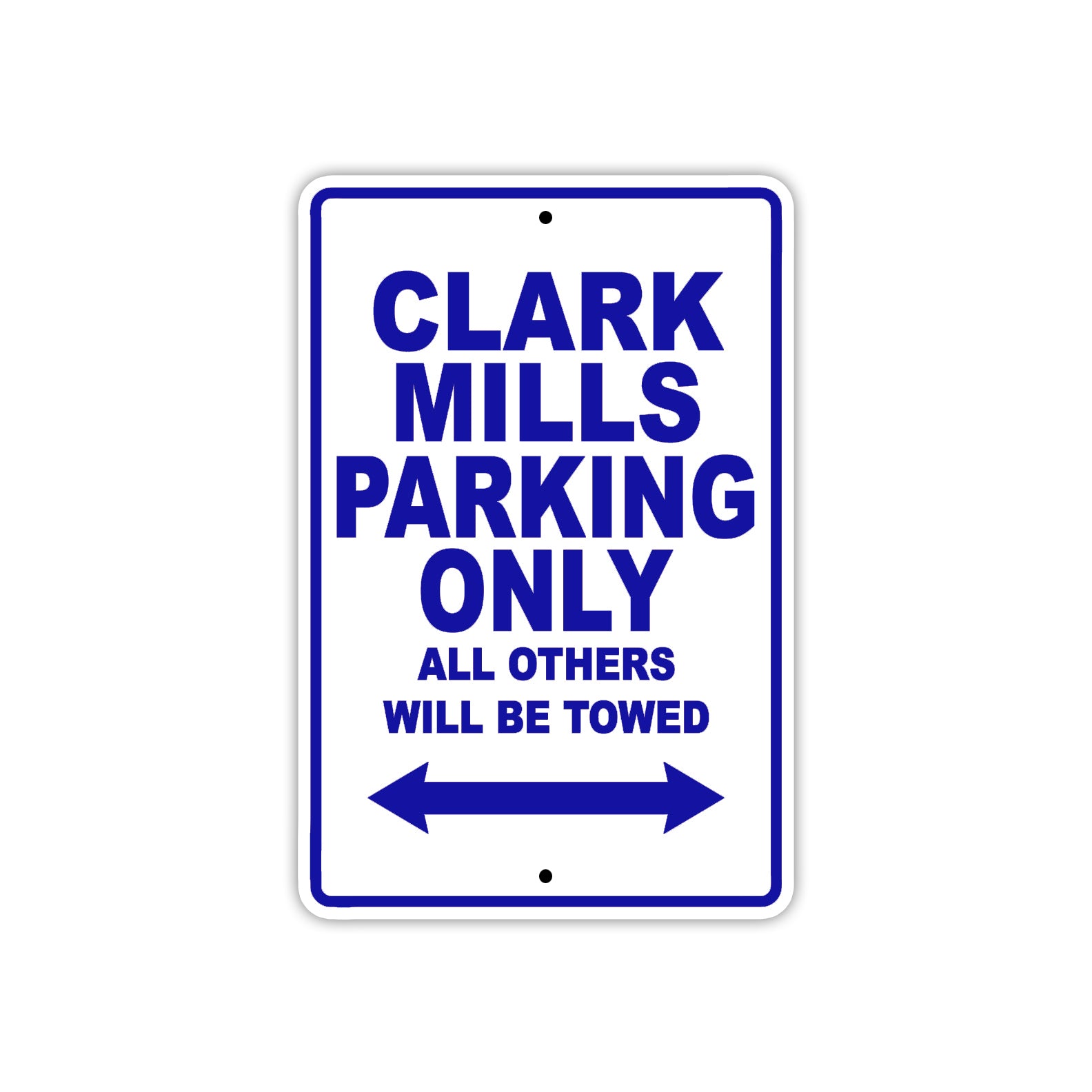 Clark Mills Boats Parking Only All Others Will Be Towed Sea Ocean Beach Lake Boat Aluminum Metal Sign Plate