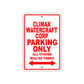 Climax Watercraft Corp Boats Parking Only All Others Will Be Towed Sea Ocean Beach Lake Boat Aluminum Metal Sign Plate