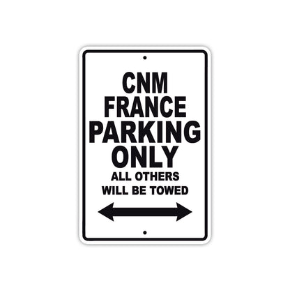 Cnm France Boats Parking Only All Others Will Be Towed Sea Ocean Beach Lake Boat Aluminum Metal Sign Plate