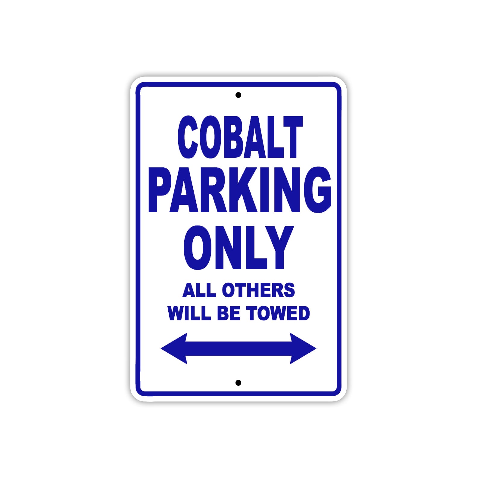 Cobalt Boats Parking Only All Others Will Be Towed Sea Ocean Beach Lake Boat Aluminum Metal Sign Plate