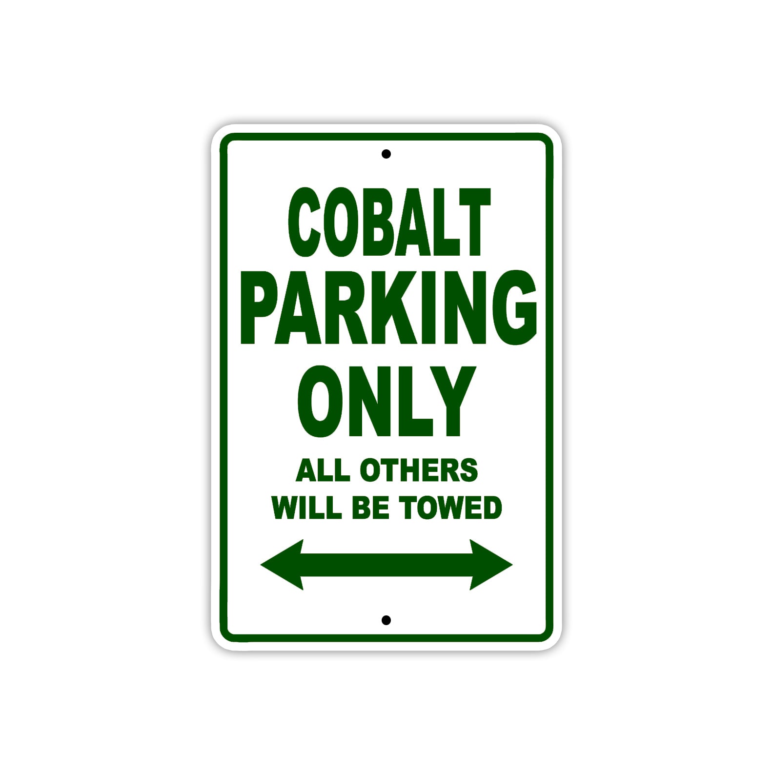 Cobalt Boats Parking Only All Others Will Be Towed Sea Ocean Beach Lake Boat Aluminum Metal Sign Plate