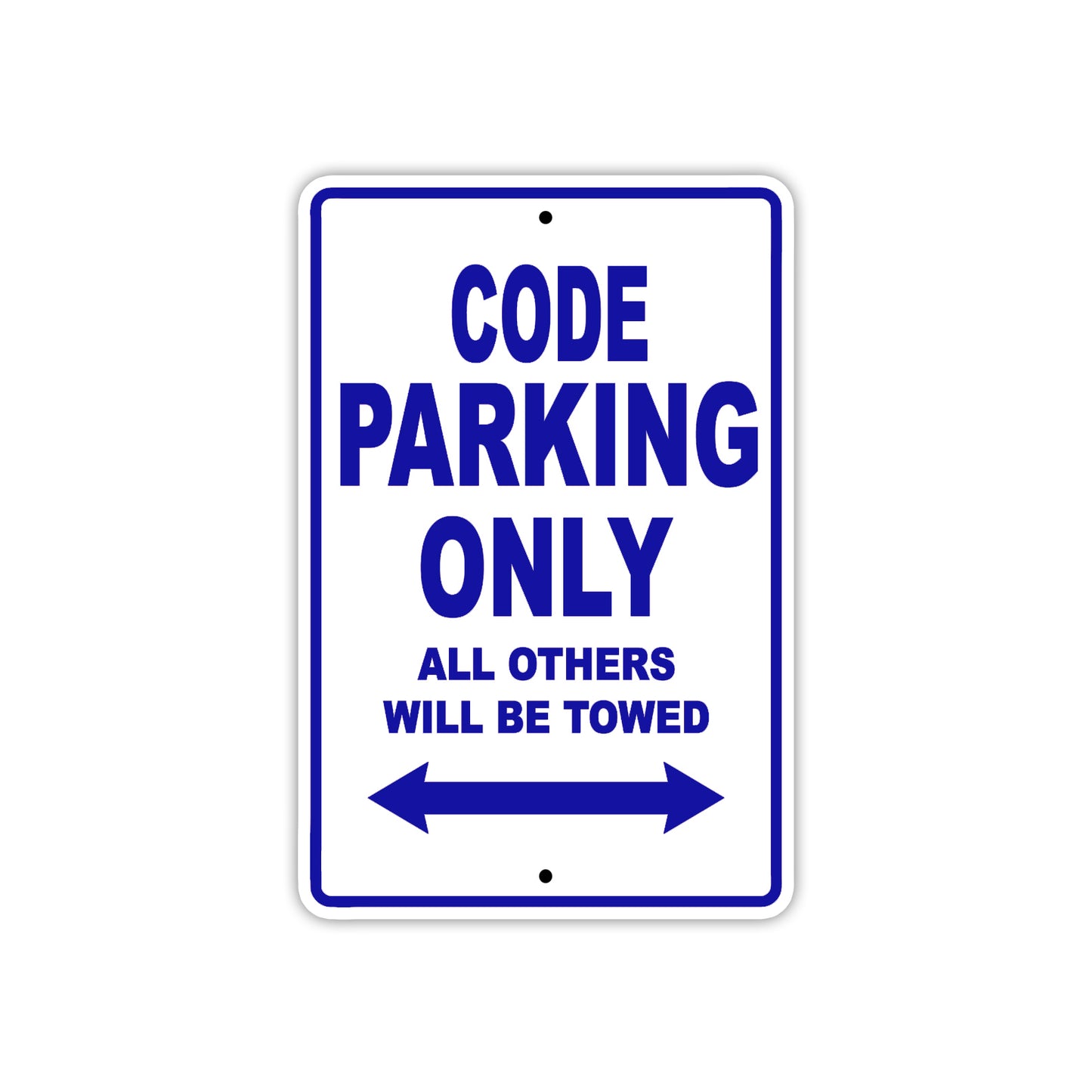 Code Boats Parking Only All Others Will Be Towed Sea Ocean Beach Lake Boat Aluminum Metal Sign Plate