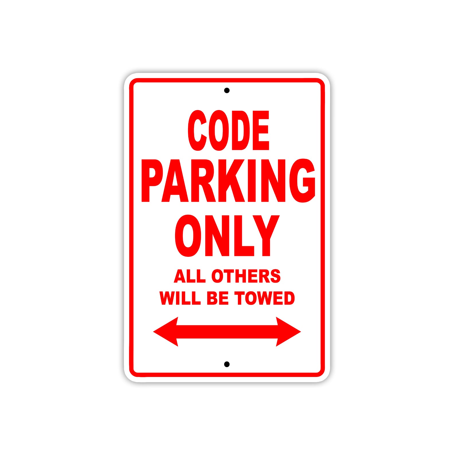 Code Boats Parking Only All Others Will Be Towed Sea Ocean Beach Lake Boat Aluminum Metal Sign Plate