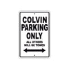 Colvin Boats Parking Only All Others Will Be Towed Sea Ocean Beach Lake Boat Aluminum Metal Sign Plate