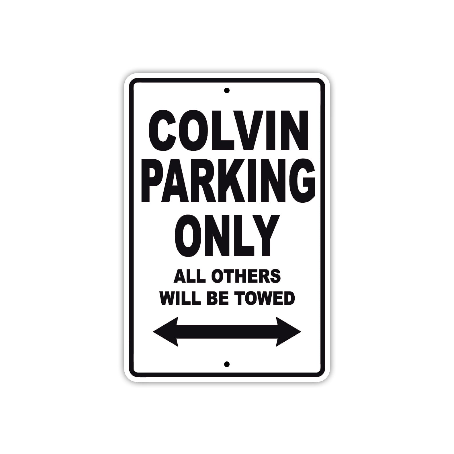 Colvin Boats Parking Only All Others Will Be Towed Sea Ocean Beach Lake Boat Aluminum Metal Sign Plate