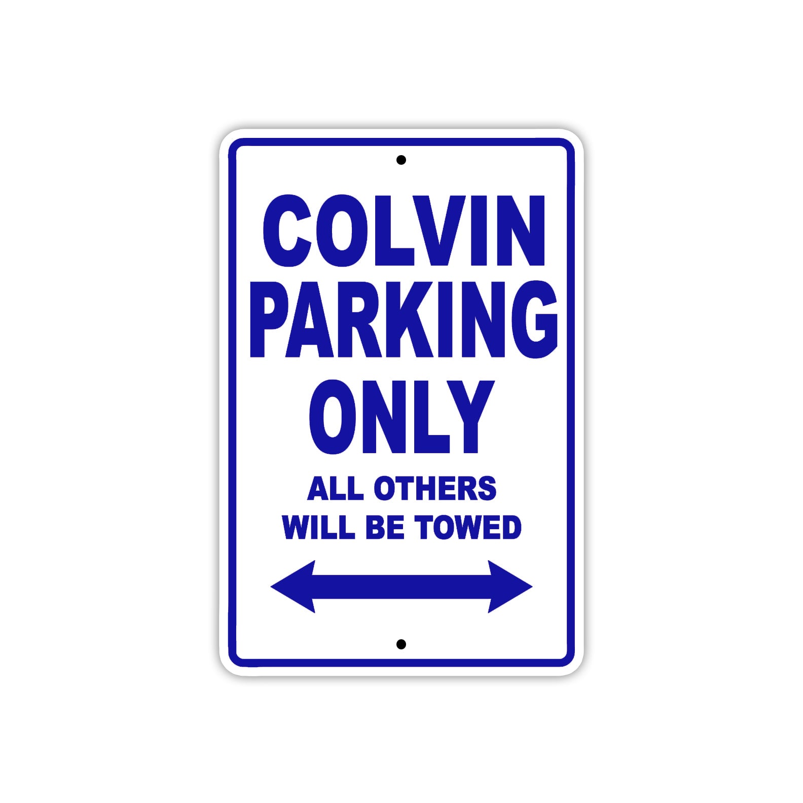 Colvin Boats Parking Only All Others Will Be Towed Sea Ocean Beach Lake Boat Aluminum Metal Sign Plate