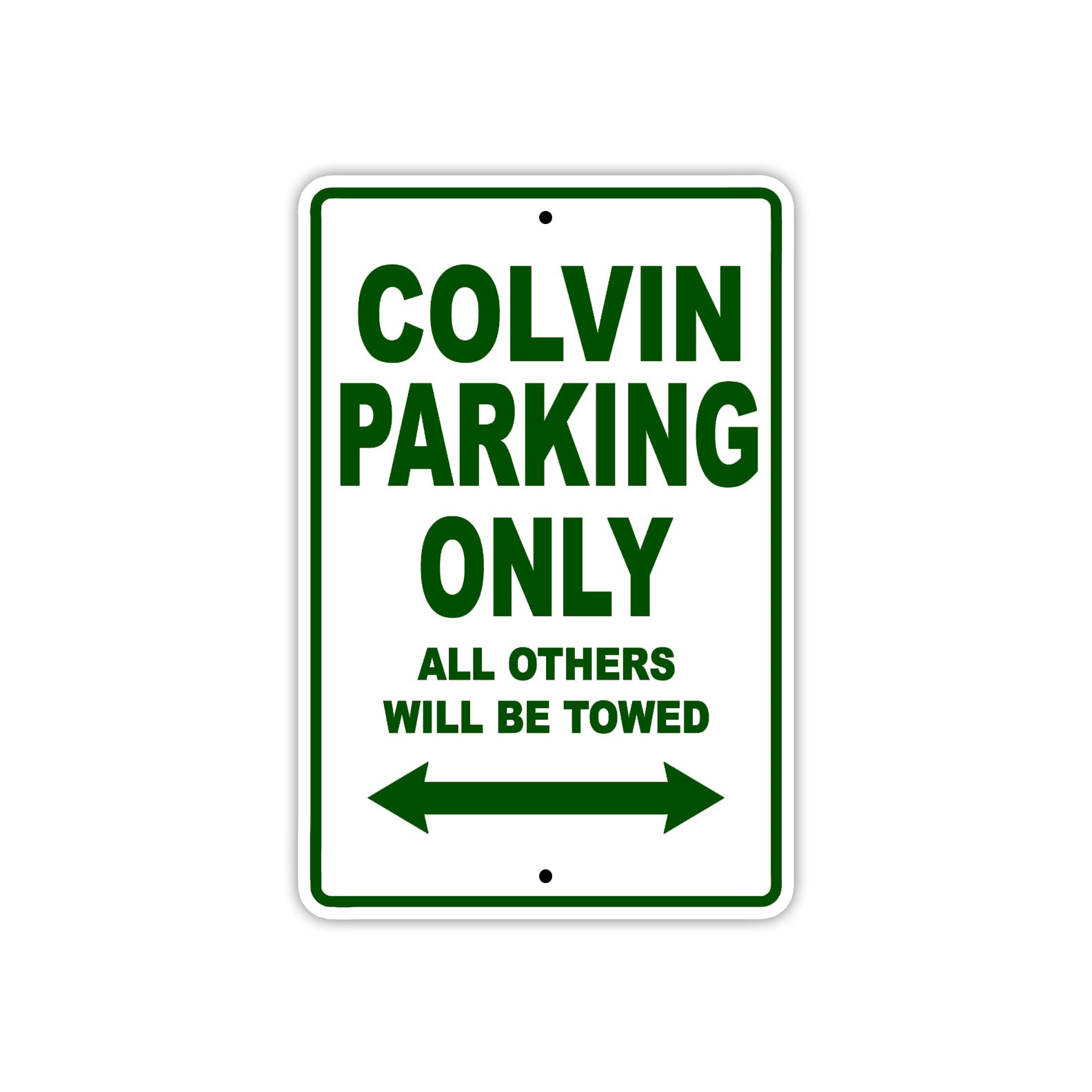 Colvin Boats Parking Only All Others Will Be Towed Sea Ocean Beach Lake Boat Aluminum Metal Sign Plate