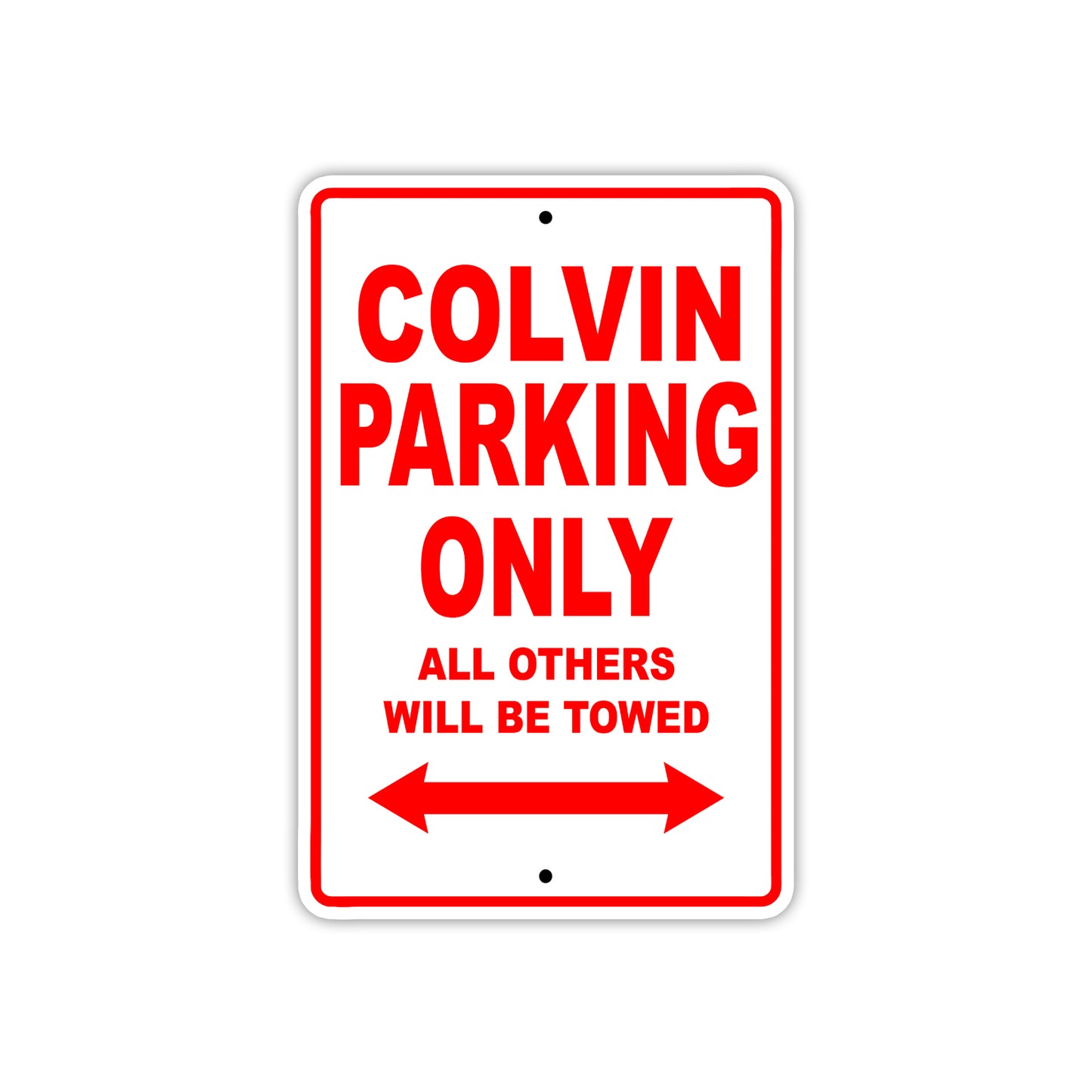 Colvin Boats Parking Only All Others Will Be Towed Sea Ocean Beach Lake Boat Aluminum Metal Sign Plate