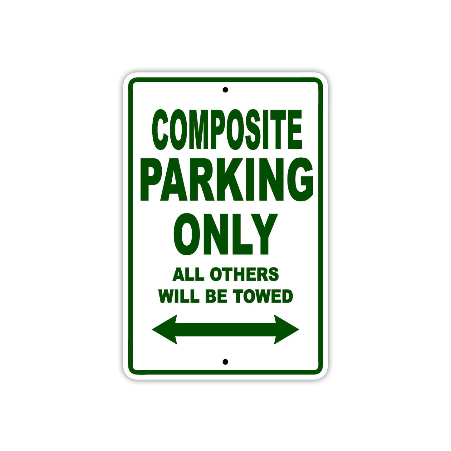 Composite Boats Parking Only All Others Will Be Towed Sea Ocean Beach Lake Boat Aluminum Metal Sign Plate