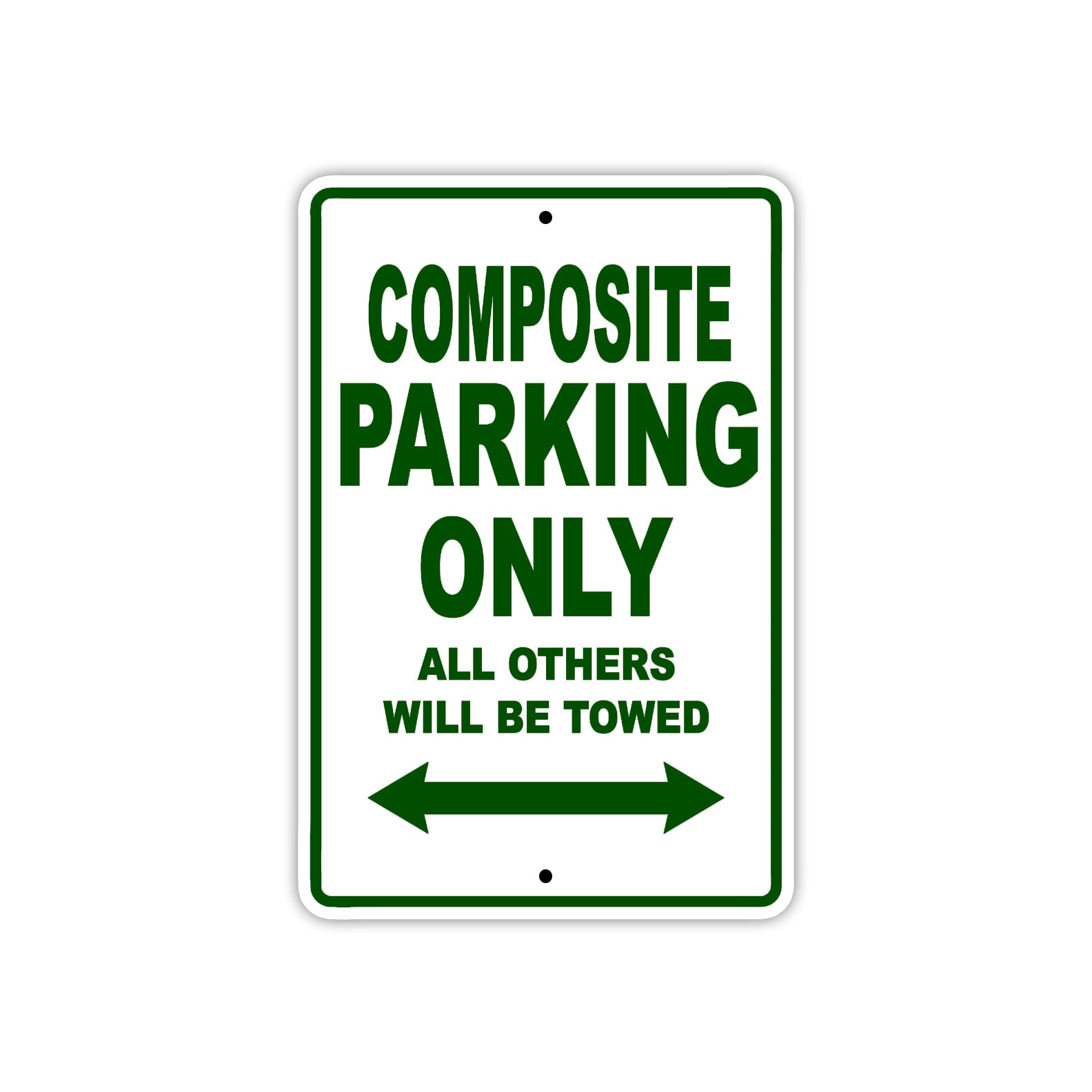 Composite Boats Parking Only All Others Will Be Towed Sea Ocean Beach Lake Boat Aluminum Metal Sign Plate