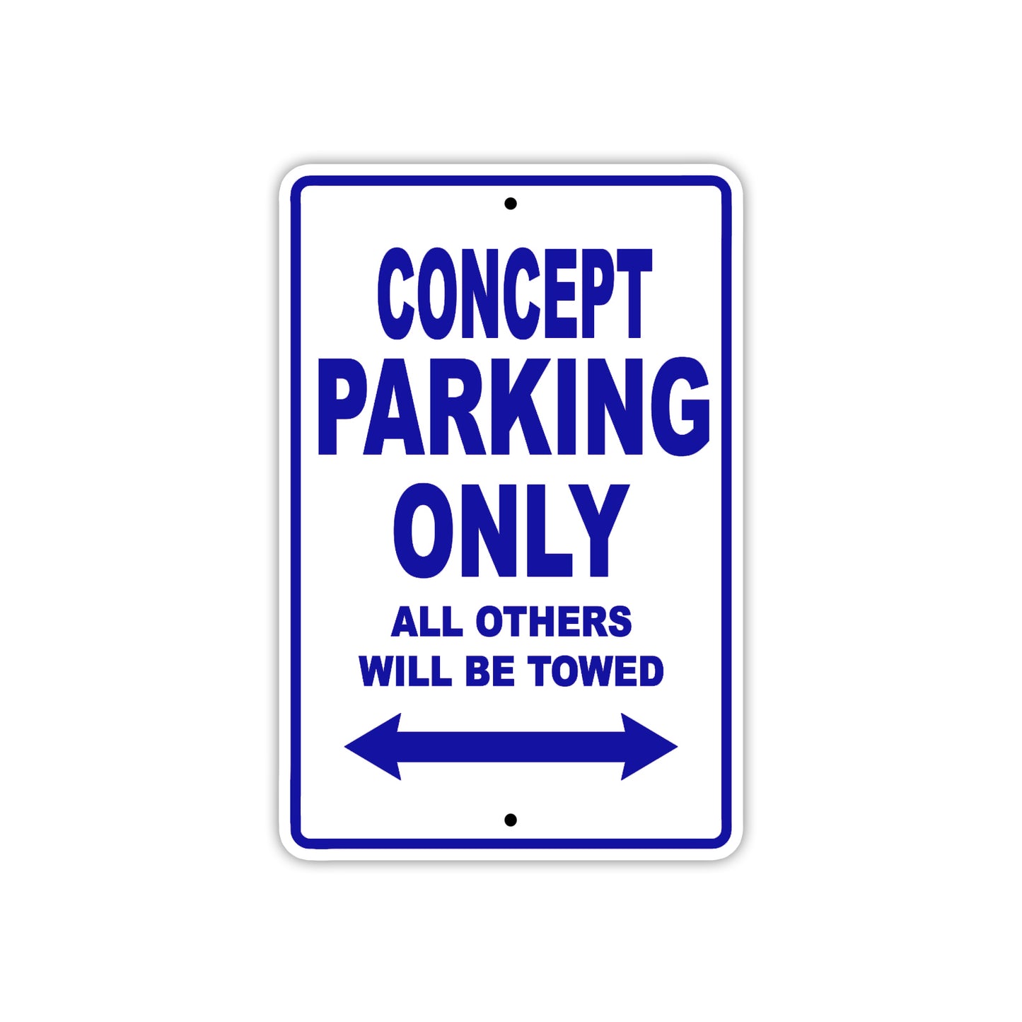 Concept Boats Parking Only All Others Will Be Towed Sea Ocean Beach Lake Boat Aluminum Metal Sign Plate