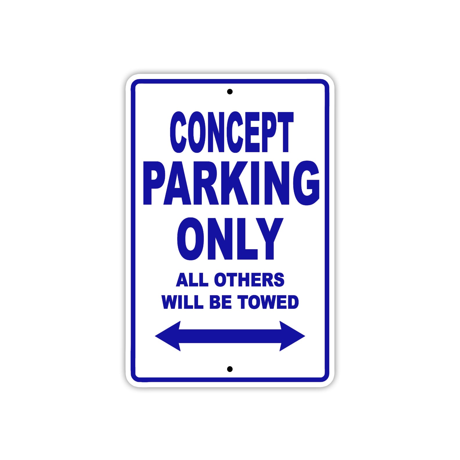 Concept Boats Parking Only All Others Will Be Towed Sea Ocean Beach Lake Boat Aluminum Metal Sign Plate