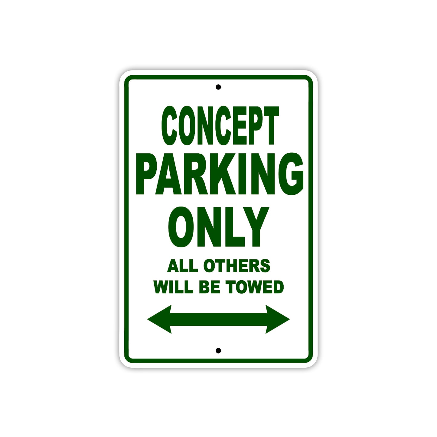 Concept Boats Parking Only All Others Will Be Towed Sea Ocean Beach Lake Boat Aluminum Metal Sign Plate