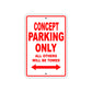 Concept Boats Parking Only All Others Will Be Towed Sea Ocean Beach Lake Boat Aluminum Metal Sign Plate