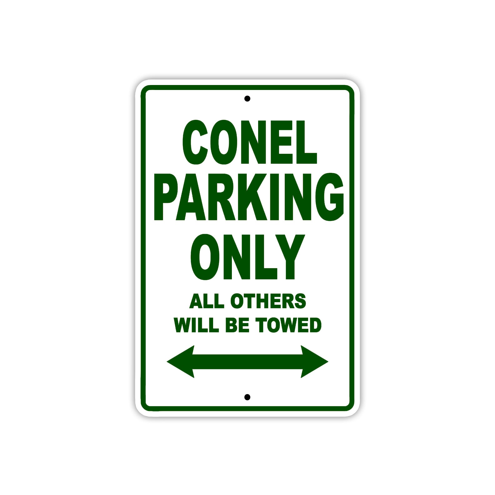 Conel Boats Parking Only All Others Will Be Towed Sea Ocean Beach Lake Boat Aluminum Metal Sign Plate