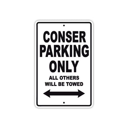Conser Boats Parking Only All Others Will Be Towed Sea Ocean Beach Lake Boat Aluminum Metal Sign Plate