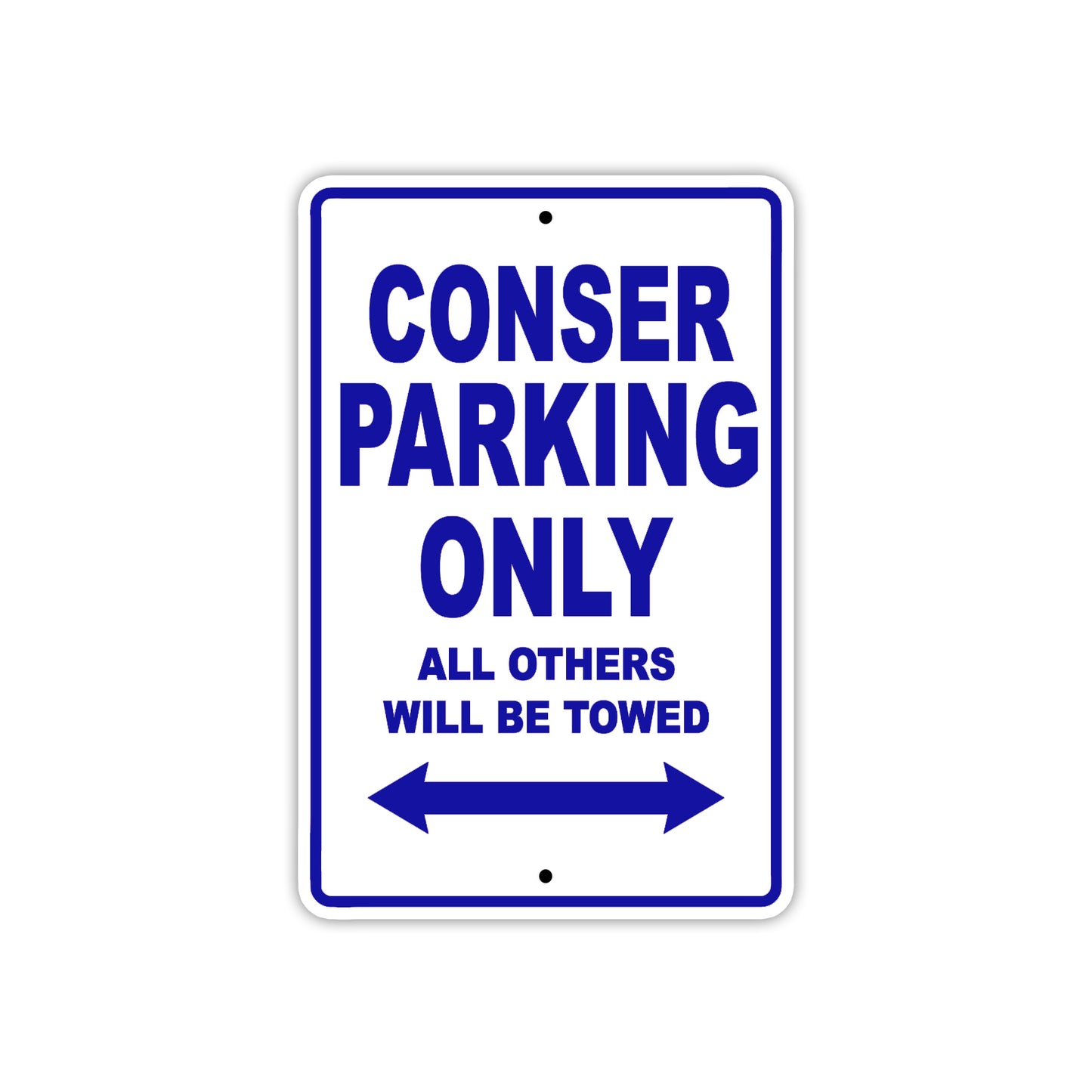 Conser Boats Parking Only All Others Will Be Towed Sea Ocean Beach Lake Boat Aluminum Metal Sign Plate