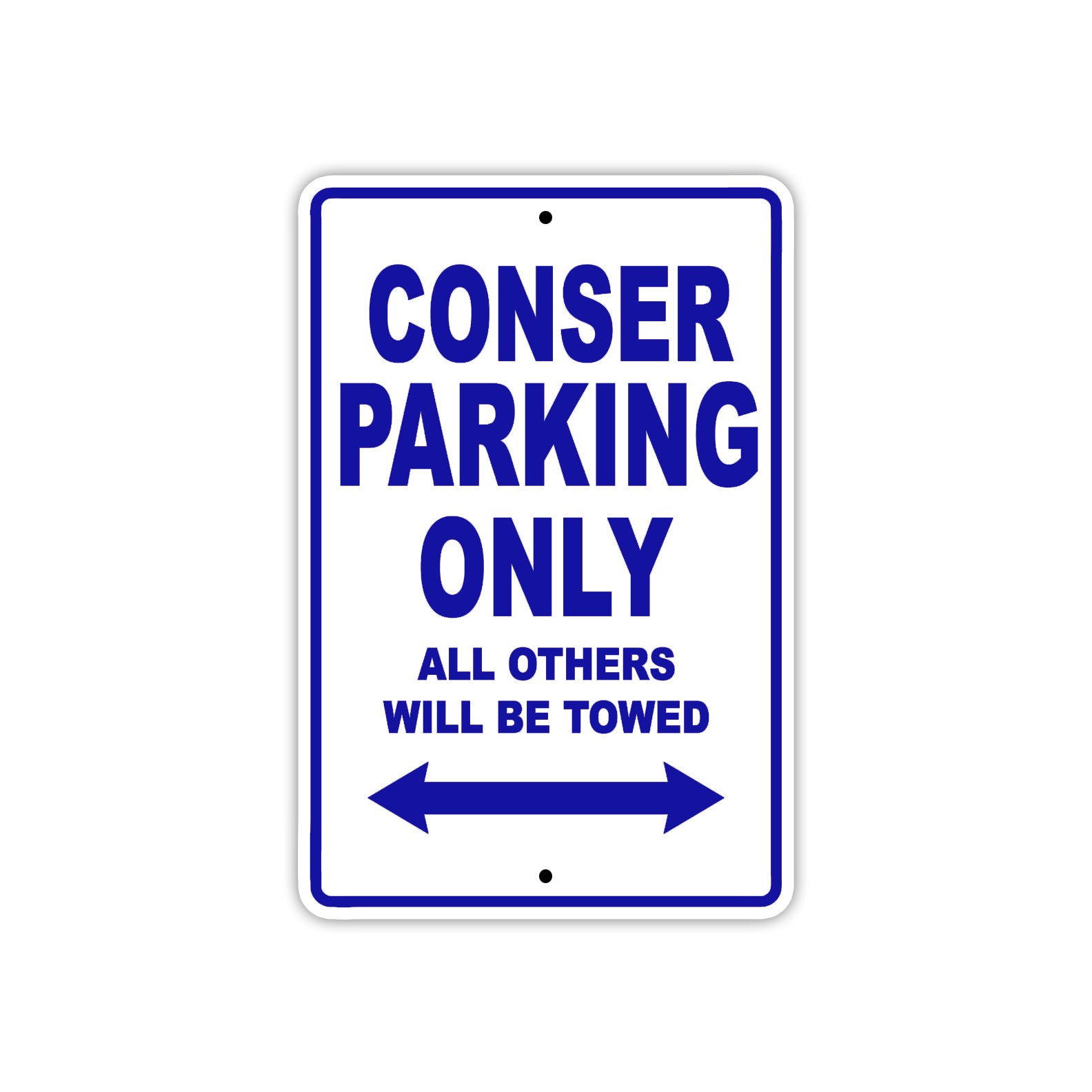 Conser Boats Parking Only All Others Will Be Towed Sea Ocean Beach Lake Boat Aluminum Metal Sign Plate