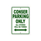 Conser Boats Parking Only All Others Will Be Towed Sea Ocean Beach Lake Boat Aluminum Metal Sign Plate