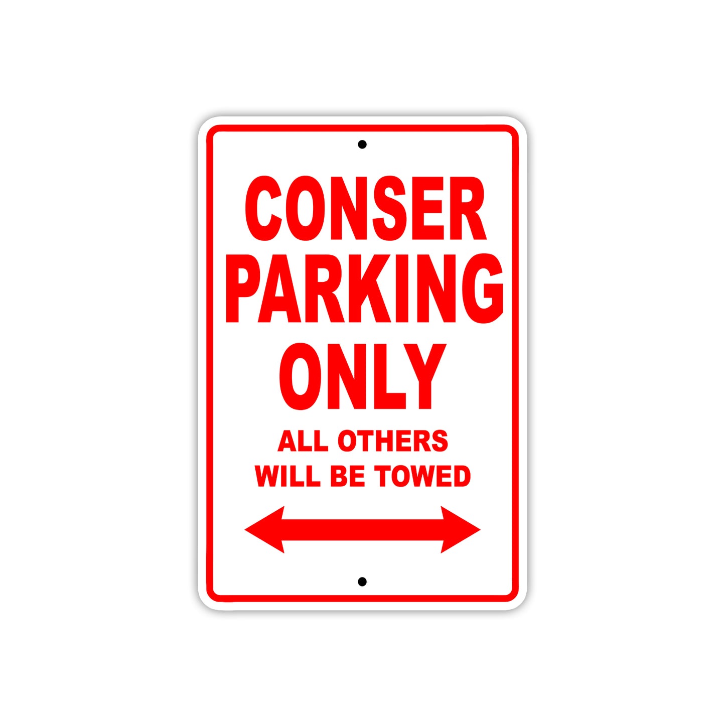 Conser Boats Parking Only All Others Will Be Towed Sea Ocean Beach Lake Boat Aluminum Metal Sign Plate