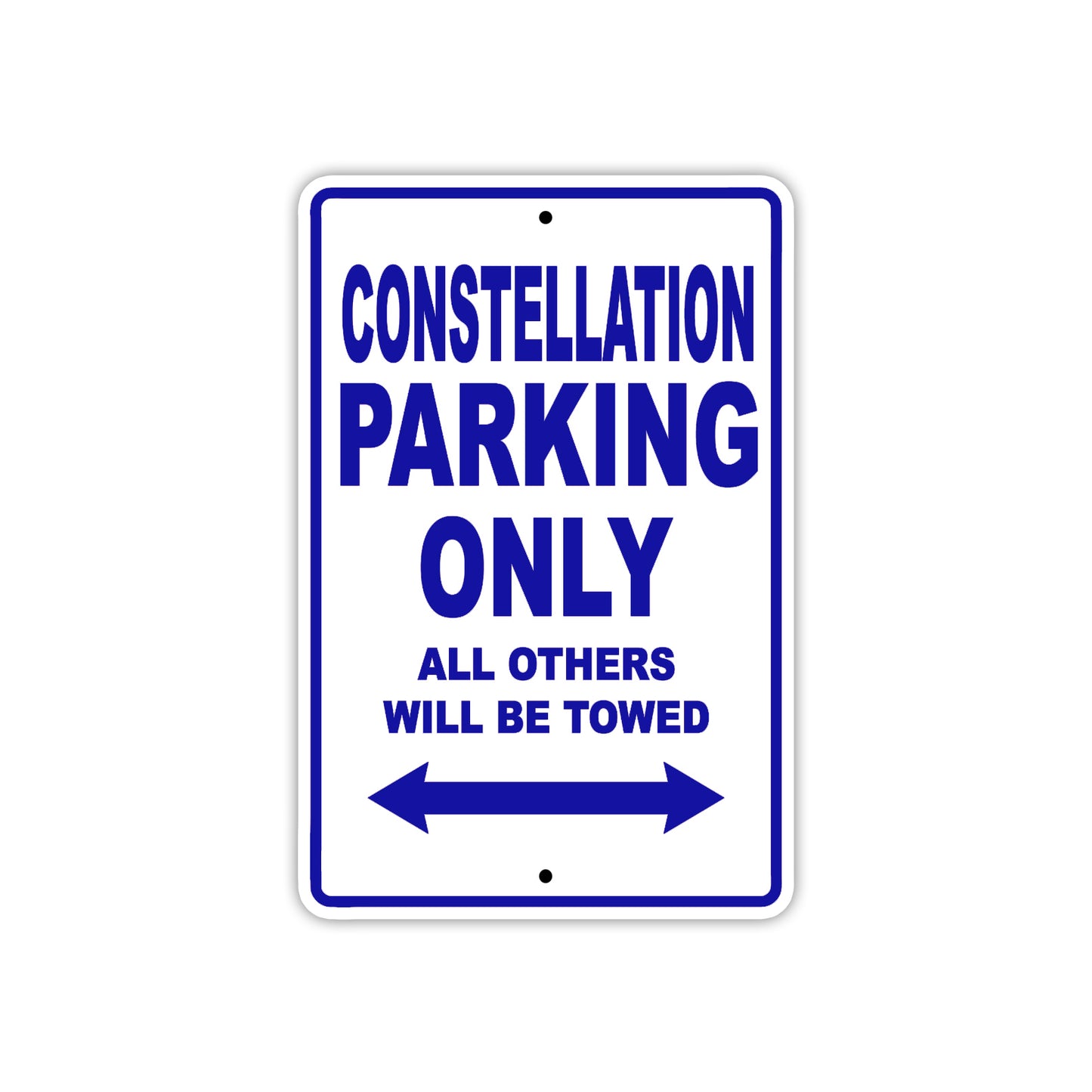 Constellation Boats Parking Only All Others Will Be Towed Sea Ocean Beach Lake Boat Aluminum Metal Sign Plate