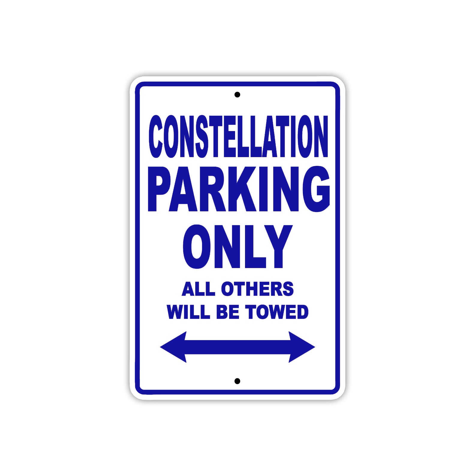 Constellation Boats Parking Only All Others Will Be Towed Sea Ocean Beach Lake Boat Aluminum Metal Sign Plate